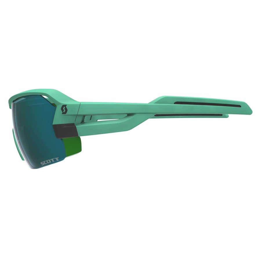 OCULOS DE SOL SCOTT SPUR - SOFT TEAL GREEN/GREEN CHROME + CLEAR